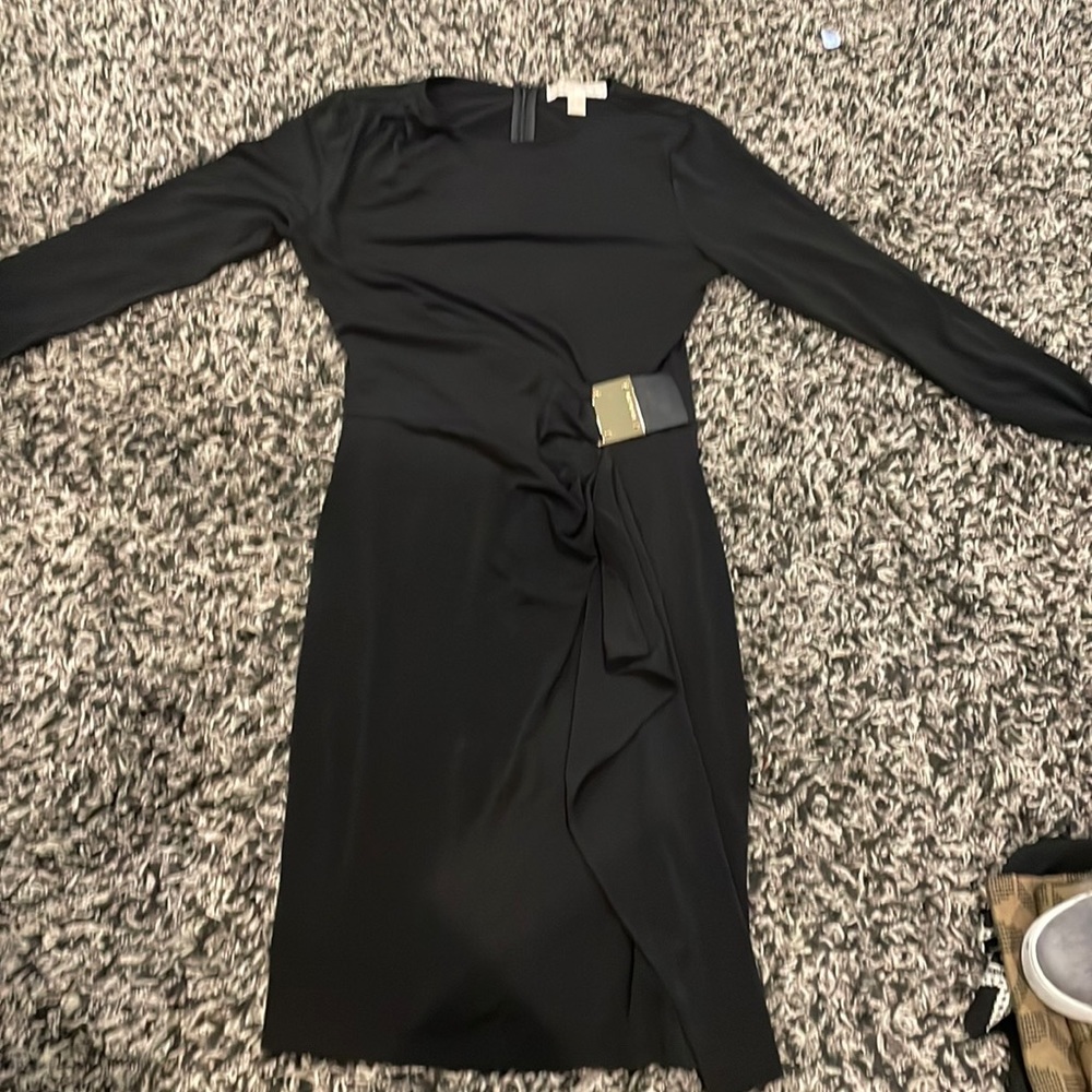 Blck MK long sleeve dress